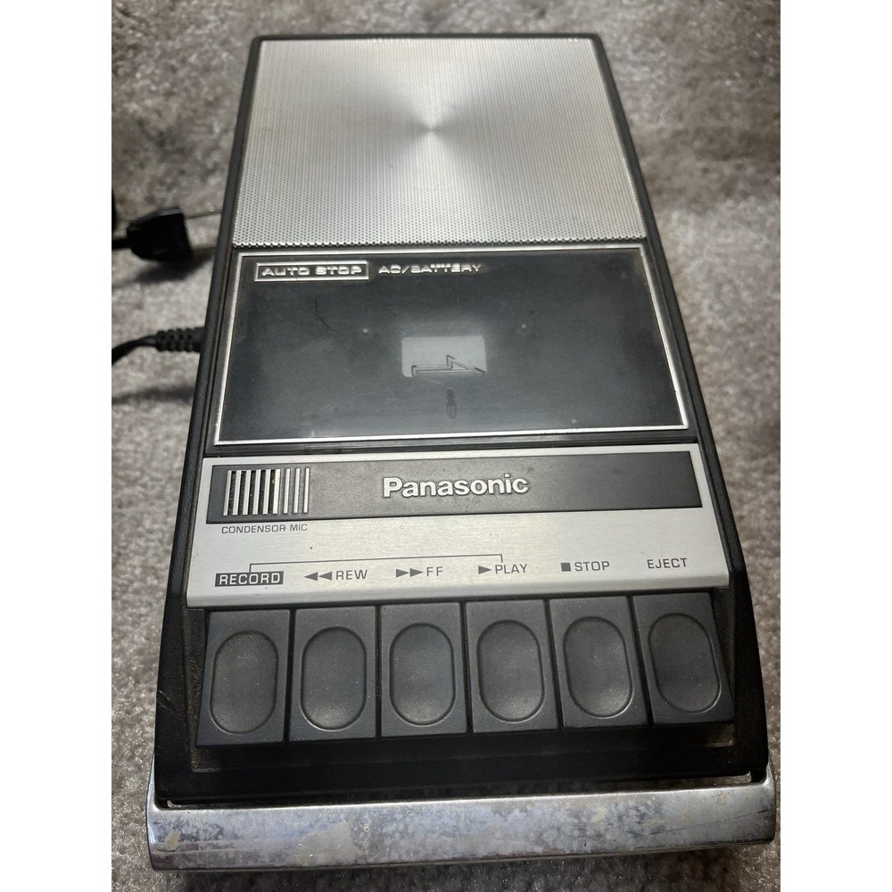 Vintage Panasonic RQ-309S Portable Cassette Tape Player Recorder (Parts Repair)